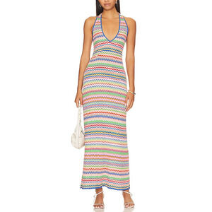 Show Me Your Mumu 'Kate' Pink Halterneck Dress Size XL